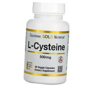 Цистеин, L-Cysteine 500, California Gold Nutrition  60вегкапс (27427006)
