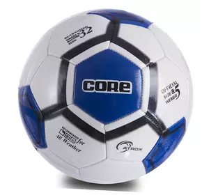 Мяч футбольный Atrox CRM-051 Core  №5 Бело-черно-синий (57568010)