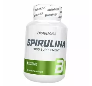 Спирулина, Spirulina, BioTech (USA)  100таб (71084005)