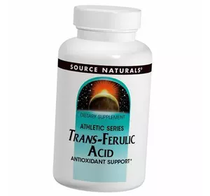 Транс-ферулова кислота, Trans-Ferulic Acid, Source Naturals  30таб (70355008)