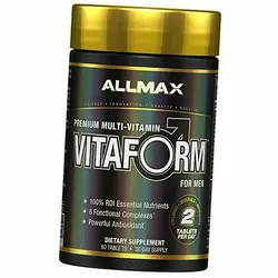Витамины для мужчин, Vitaform for Men, Allmax Nutrition  60таб (36134009)