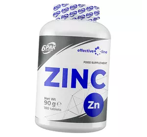 Лактат Цинка, Zinc, 6Pak  180таб (36350002)