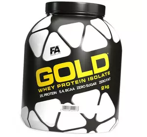 Изолят, Gold Whey Protein Isolate, Fitness Authority  2000г Печенье-крем (29113003)