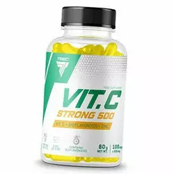 Витамин С с Биофлавоноидами и Цинком, Vit.C Strong 500, Trec Nutrition  100капс (36101018)