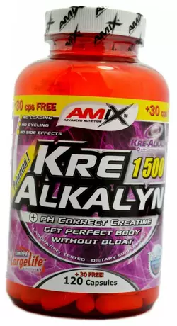 Креалкалин в капсулах, Kre-Alkalyn, Amix Nutrition  150капс (31135004)