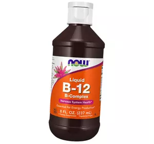Витамины группы В, B-12 Liquid B-Complex, Now Foods  237мл (36128056)