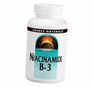 Никотинамид, Niacinamide B-3 100, Source Naturals  250таб (36355044)