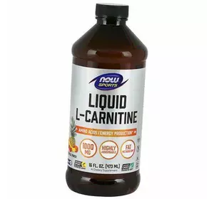 Жидкий Карнитин для похудения, Carnitine Liquid 1000, Now Foods  473мл Тропический пунш (02128013)