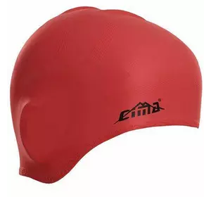 Шапочка для плавания с объемными ушками PL-1664 Cima   Красный (60437014)