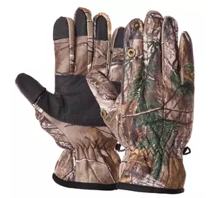Перчатки для охоты и рыбалки с отстегивающимися пальцами BC-7388 FDSO  L Камуфляж Лес (07508055)