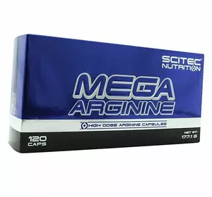 Аргинин, Mega Arginine, Scitec Nutrition  120капс (27087017)
