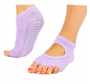 Носки для йоги FL-6872 FDSO  Один размер Фиолетовый (06508005)