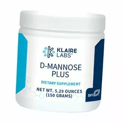 D-манноза с клюквой, D-Mannose Plus Powder, Klaire Labs  150г (72517004)