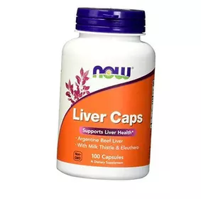 Поддержка печени, Liver Caps, Now Foods  100капс (71128150)