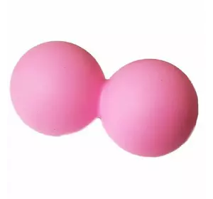 Массажер для спины DuoBall Massage Ball FI-1690 No branding    Розовый (33429184)