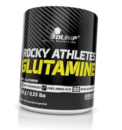 Глютамин для спортсменов, Rocky Athletes Glutamine, Olimp Nutrition  250г Без вкуса (32283004)