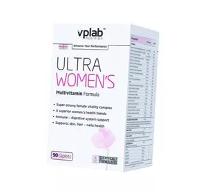 Витамины для женщин, Ultra Womens, VP laboratory  90каплет (36099007)