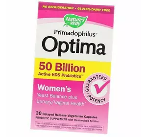 Женские Пробиотики, Primadophilus Optima Women's, Nature's Way  30вегкапс (69344005)