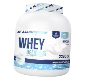 Сывороточный протеин, Whey Delicious, All Nutrition  2270г Белый шоколад с персиком (29003007)