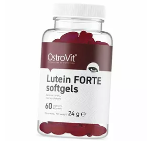 Лютеин и Зеаксантин, Lutein Forte, Ostrovit  60гелкапс (72250003)