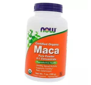 Мака Перуанская, Maca 6:1 Pure Powder, Now Foods  198г (71128159)