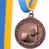 Медаль спортивная с лентой Баскетбол C-7019     Бронзовый (33508311)