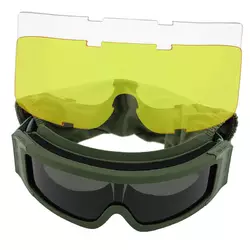 Защитные очки-маска JY-027-3 Sposune   Оливковый (60559054)