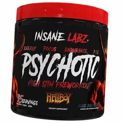 Предтренировочный комплекс, Psychotic Hellboy Edition, Insane Labz  250г Лимонад (11059012)