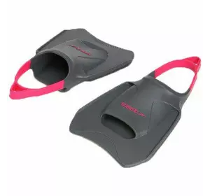 Ласты тренировочные с открытой пяткой Biofuse Fitness   S Черно-розовый (60443025)