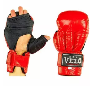 Перчатки для ММА VL-8104 Velo  M Красный (37241021)