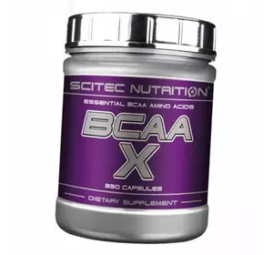 Комплекс из аминокислот ВСАА, BCAA-X, Scitec Nutrition  330капс (28087001)