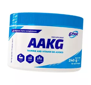 ААКГ, Предтренировочная формула, AAKG, 6Pak  240г Лимон (27350002)