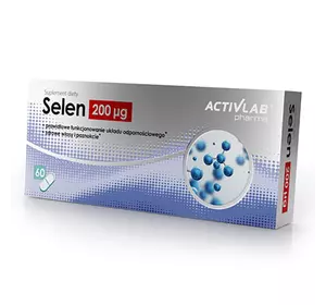 L-Селенометионин, Selen 200, Activlab  60капс (36108021)