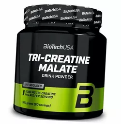 Три-креатин малат, Tri-Creatine Malate, BioTech (USA)  300г Без вкуса (31084006)