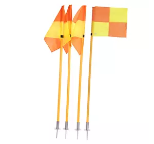 Флаги угловые для поля YT-6000 FDSO    Оранжево-желтый (33508165)