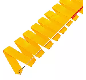 Лента для гимнастики с палочкой C-3248   6,3м Оранжевый (60506015)