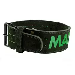 Пояс для тяжелой атлетики MFB-301 MadMax  M Черно-зеленый (34626008)