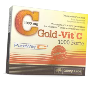 Витамин С с Биофлавоноидами, Gold-Vit C 1000 Forte, Olimp Nutrition  30капс (36283116)