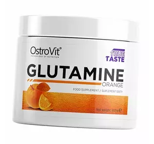 Глютамин порошок, Glutamine Powder, Ostrovit  300г Апельсин (32250004)