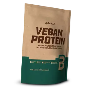 Протеин Веганский, Vegan Protein, BioTech (USA)  500г Ванильное печенье (29084019)