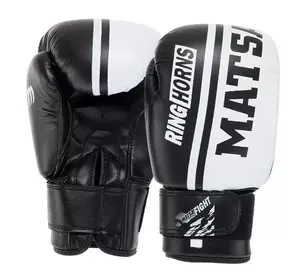 Перчатки боксерские MA-6571 Matsa  6oz Черный (37240044)