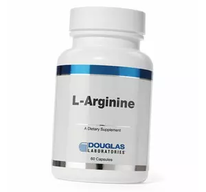 Аргинин капсулы, L-Arginine 500, Douglas Laboratories  60капс (27414003)