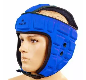Шлем для тхэквондо MA-4539 Zelart  M Синий (37363015)