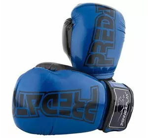 Боксерские перчатки 3017 Power Play  14oz Сине-черный (37228042)
