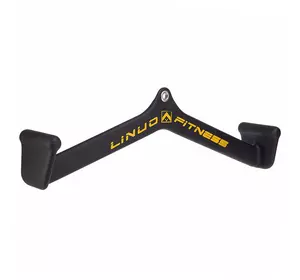 Рукоятка для тяги с широким хватом Linuo Fitness TA-3700    61см Черный (58508183)