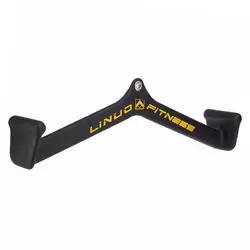 Рукоятка для тяги с широким хватом Linuo Fitness TA-3700    61см Черный (58508183)