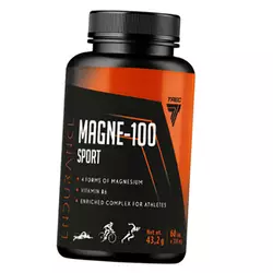 Магний с Витамином В6, Magne-100 Sport Endurance, Trec Nutrition  60капс (36101044)