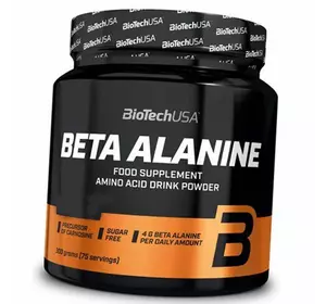 Бета Аланин порошок, Beta Alanine Powder, BioTech (USA)  300г Без вкуса (27084017)