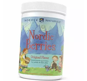 Витамины для детей, Nordic Berries, Nordic Naturals  200таб Натурал (36352030)