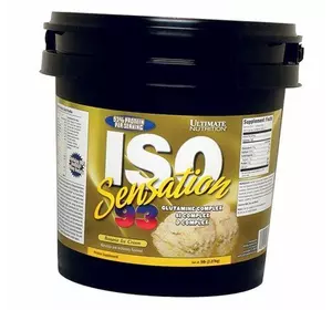 Изолят Сывороточного Протеина, ISO Sensation, Ultimate Nutrition  2270г Банан (29090001)